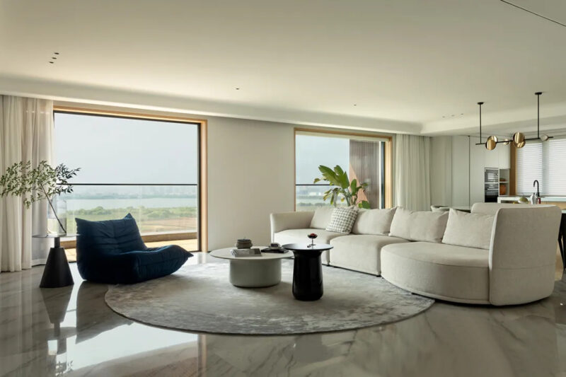 凹尚空間設計 | 300㎡，蘇州湖畔之境大平層