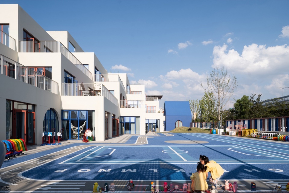 幼兒園設計,校園設計,學校設計,幼兒園設計案例,幼兒園設計方案,建築設計,教育建築設計,杭州良渚七賢幼兒園大溪穀園區,杭州,CLOU柯路建築