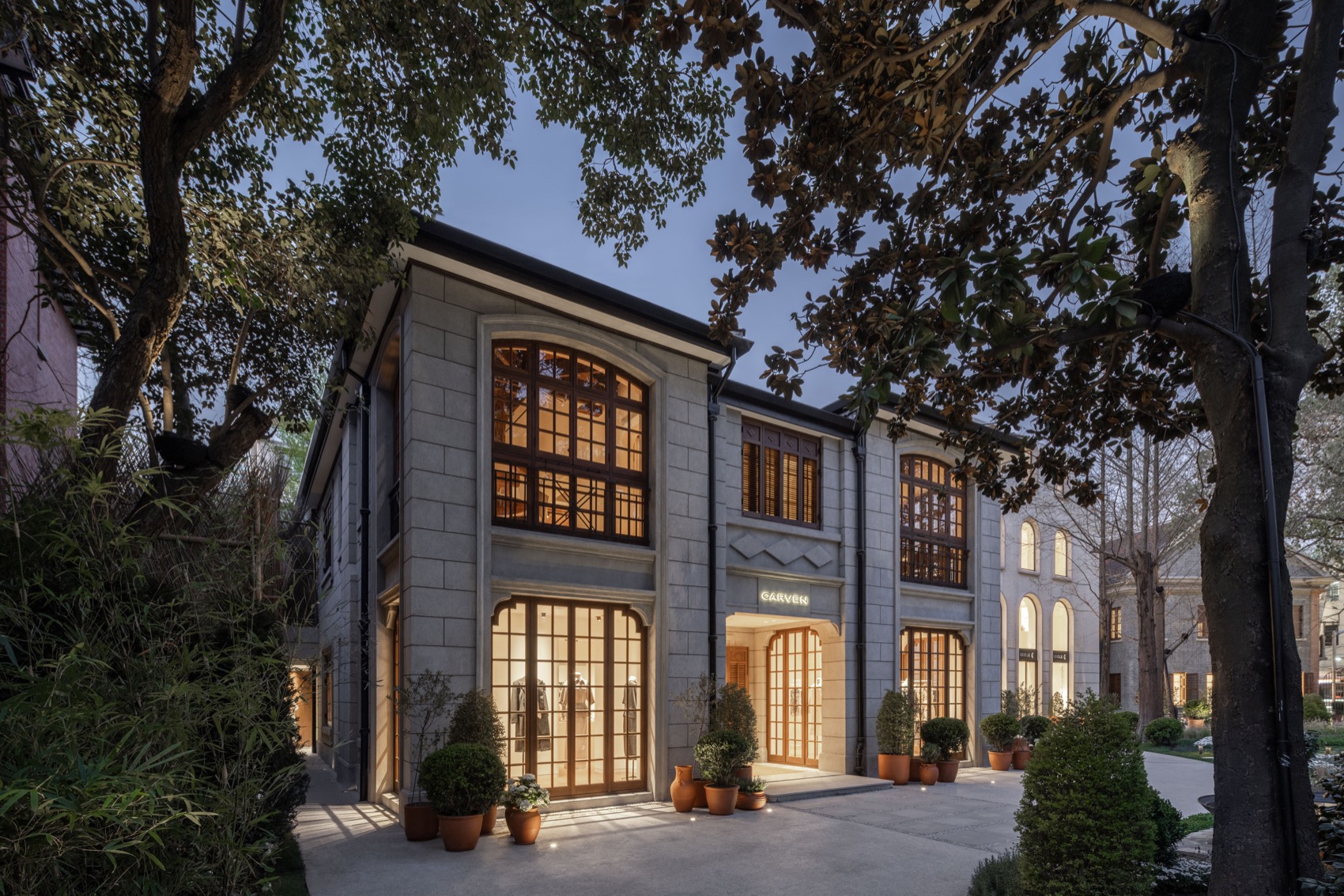 ICICLE,之禾,別墅改造,服裝店設計案例,時裝店設計,高端服裝零售店設計,品牌零售店,奢侈品零售店,女裝店設計案例,上海 ICCF GARDEN 之禾卡紛花園,上海,gmp建築師事務所