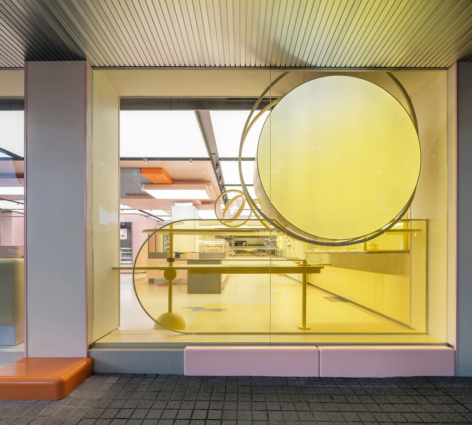 麵包店設計,烘焙店設計,甜品店設計,麵包店設計案例,麵包店設計方案,烘焙店,主題甜品店設計,蘇州甜星STAR旗艦店,蘇州,SLT設計