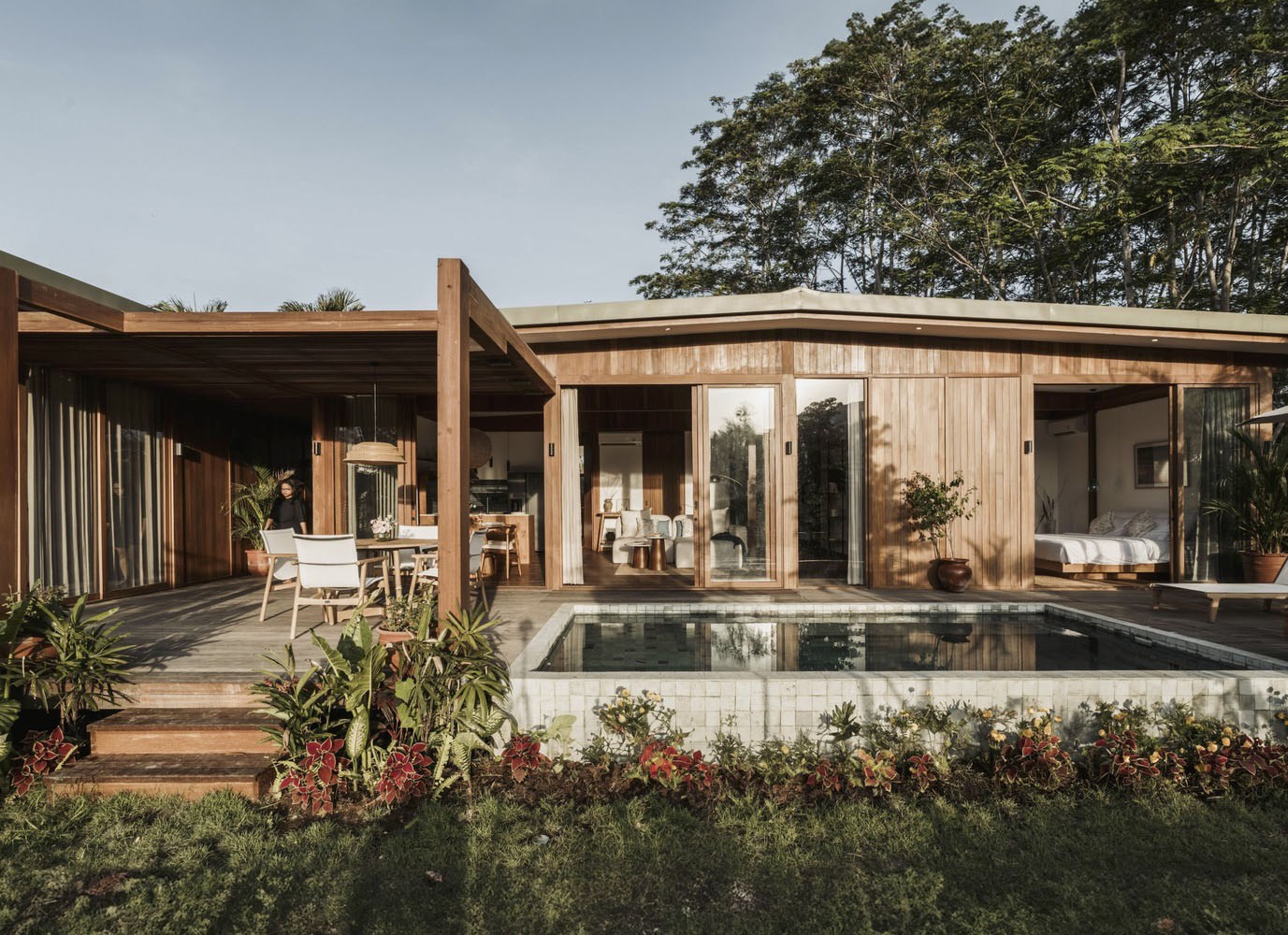 Stilt Studios,別墅設計,印尼,平層別墅,別墅設計案例,別墅設計方案,鄉村別墅,252㎡,景觀別墅