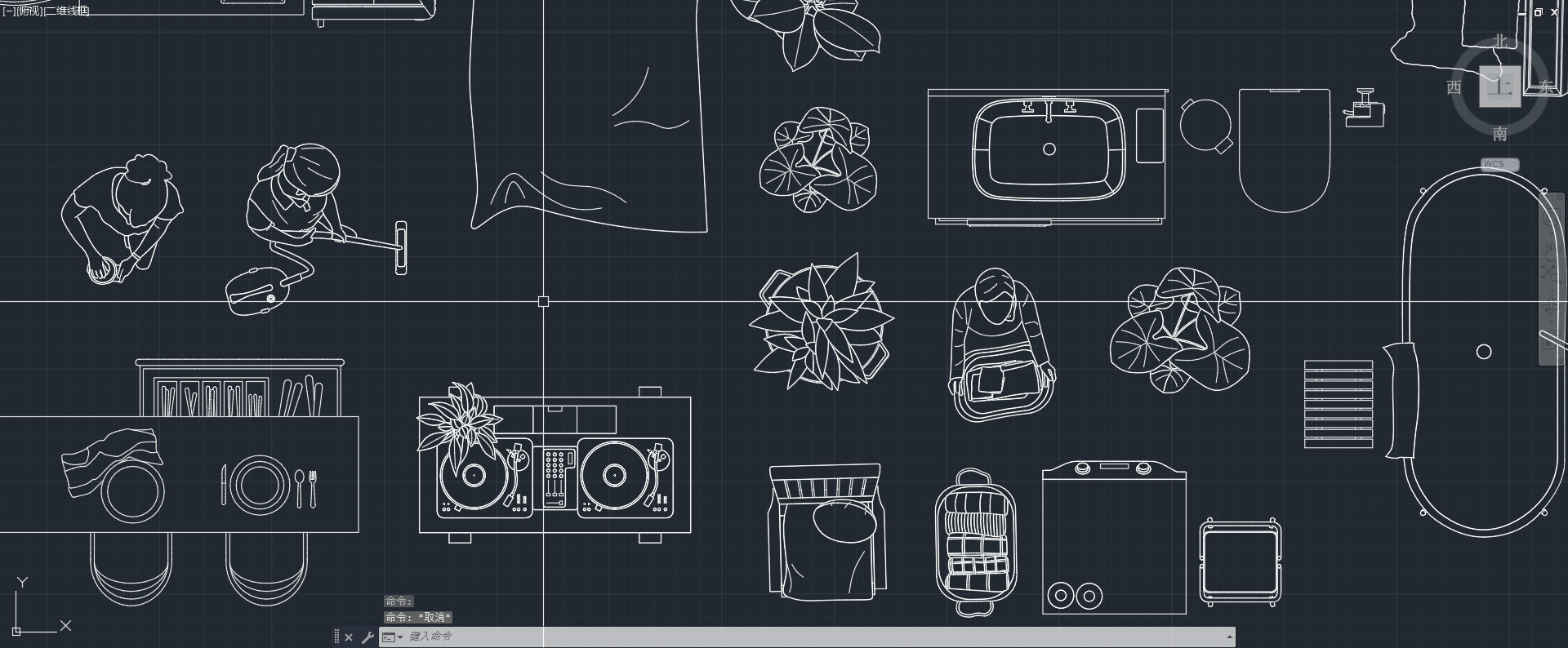 創意軟裝素材,軟裝素材下載,矢量設計素材,家裝頂視圖,人物頂視圖,家具頂視圖