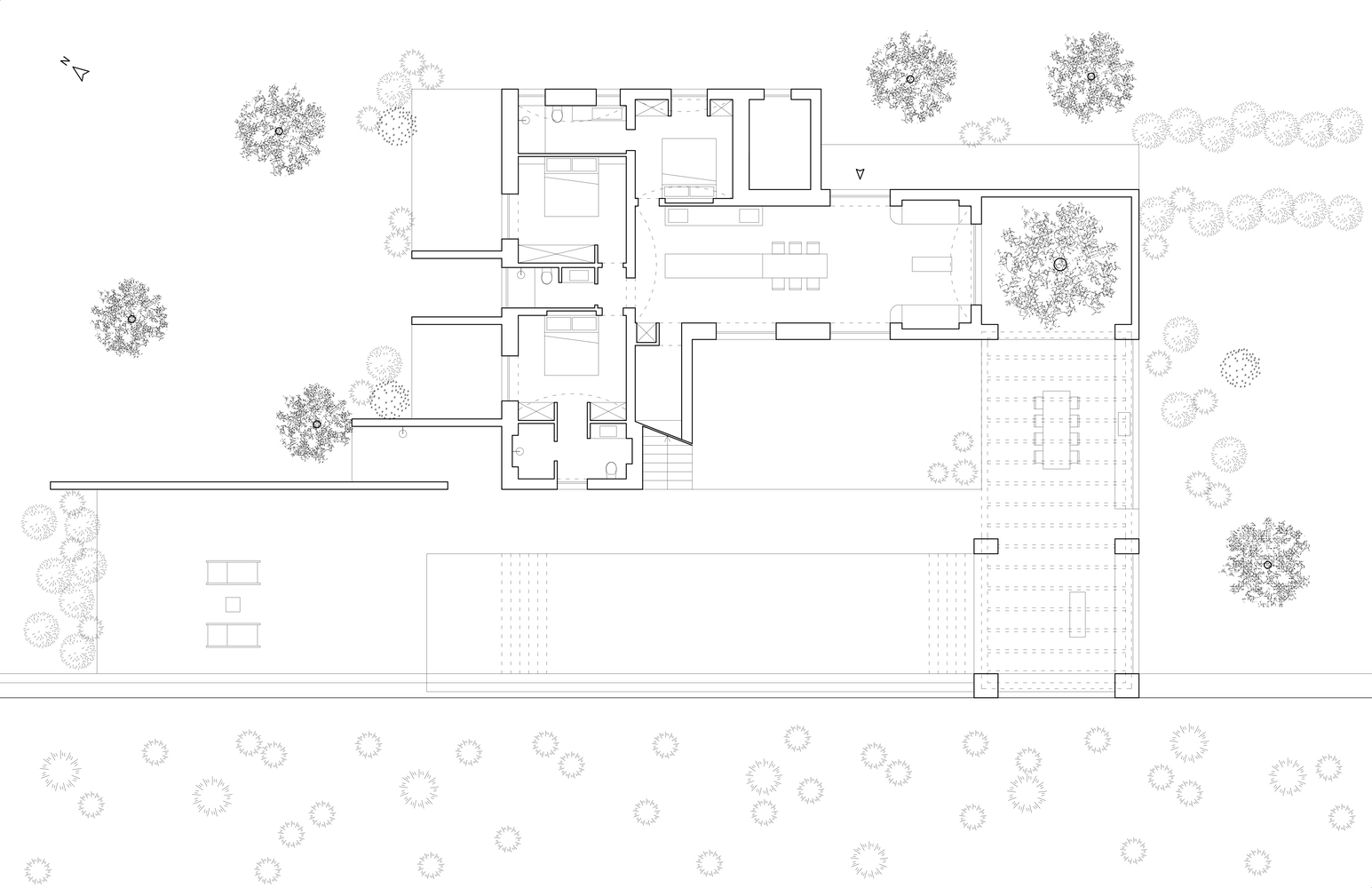 Vergati Creative Studio,住宅設計,意大利,極簡主義,住宅設計案例,住宅設計方案,平層住宅,庭院設計