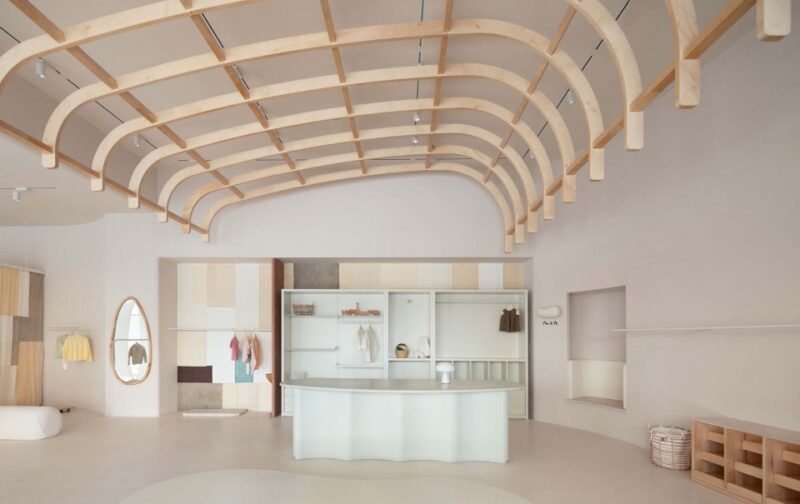 靜謐設計研究室 | 湖州 Natural Park 童裝店