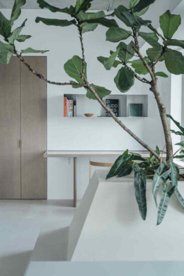 FATHOM | 50㎡,日本廣島極簡主義公寓-T House