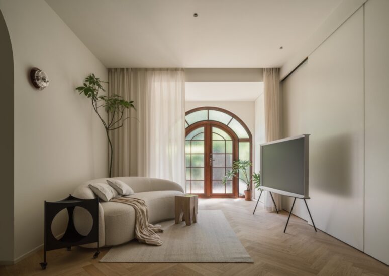 桐話建築設計 | 250㎡，上海複式-阿布和木易的家