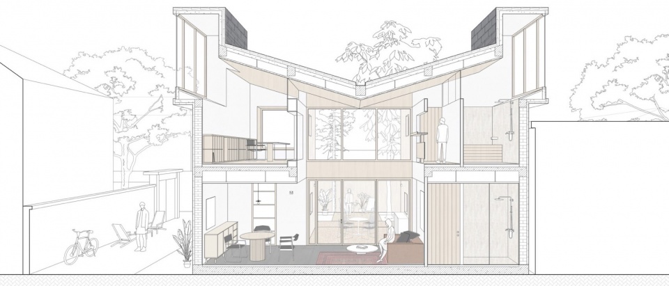 144㎡,鄉村住宅設計,鄉村別墅設計,住宅設計案例,住宅設計,獨棟住宅設計,別墅設計,北京,北京鄉村母親住宅,CPLUS