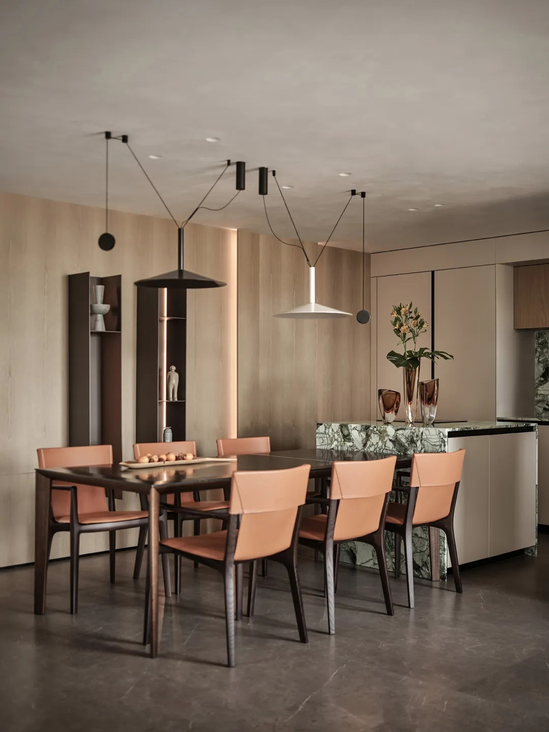 400㎡複式設計,400㎡,複式設計,現代風格複式設計,微水泥,住宅設計,複式設計案例,複式設計方案,成都七一森林複式自由生長的空中花園,成都,STUDIO.Y室內設計