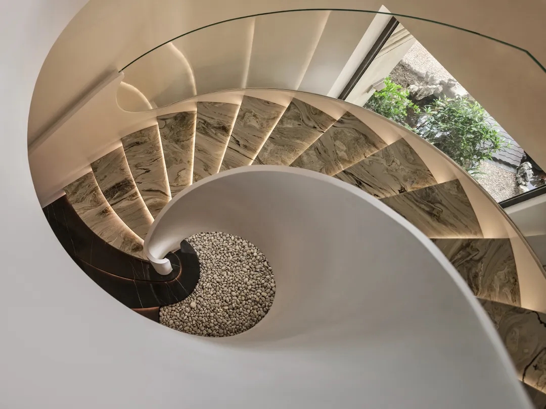 400㎡複式設計,400㎡,複式設計,現代風格複式設計,微水泥,住宅設計,複式設計案例,複式設計方案,成都七一森林複式自由生長的空中花園,成都,STUDIO.Y室內設計