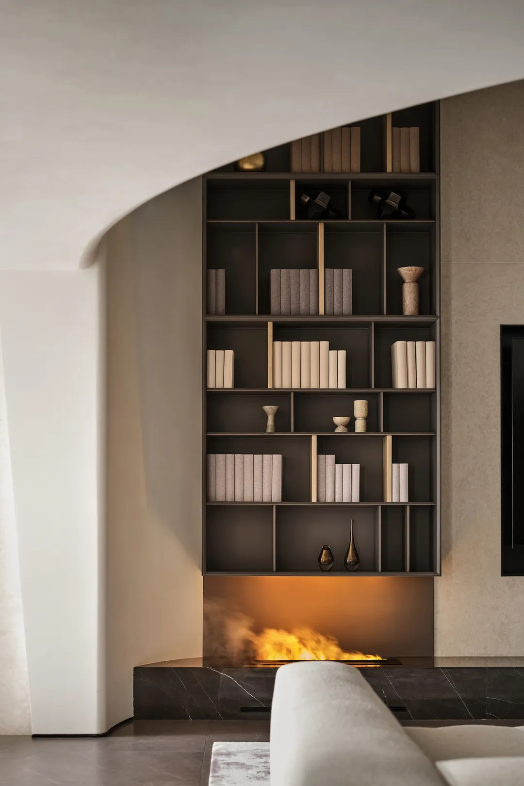 400㎡複式設計,400㎡,複式設計,現代風格複式設計,微水泥,住宅設計,複式設計案例,複式設計方案,成都七一森林複式自由生長的空中花園,成都,STUDIO.Y室內設計