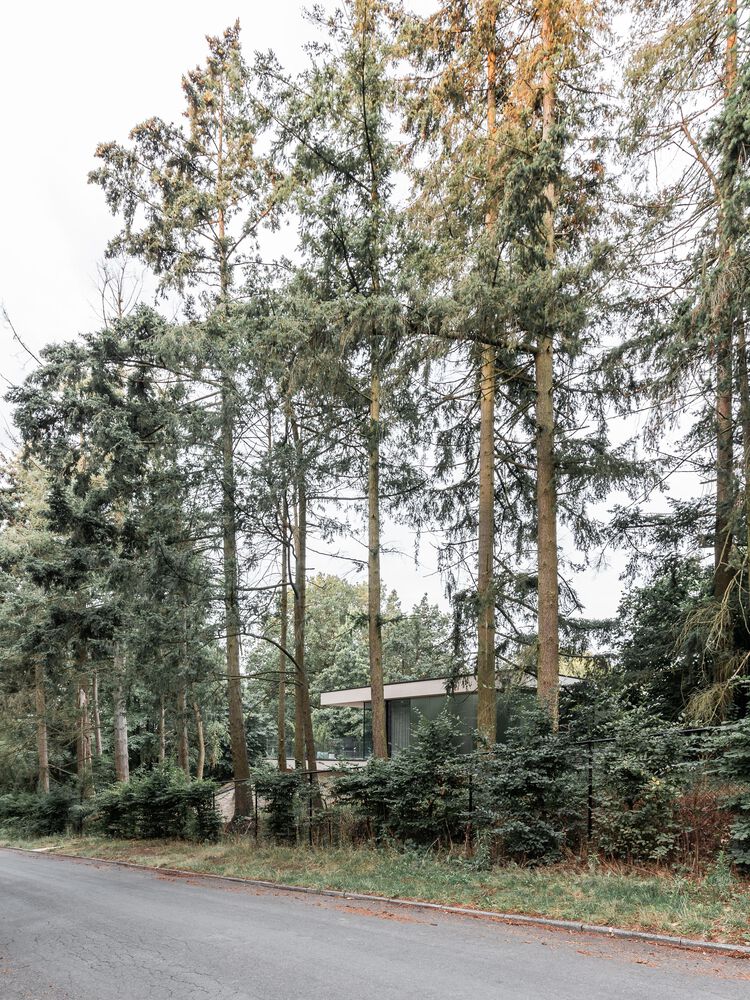 OPEN ARCHITECTES,別墅設計,比利時,森林景觀別墅,別墅設計案例,別墅設計方案,開放式別墅