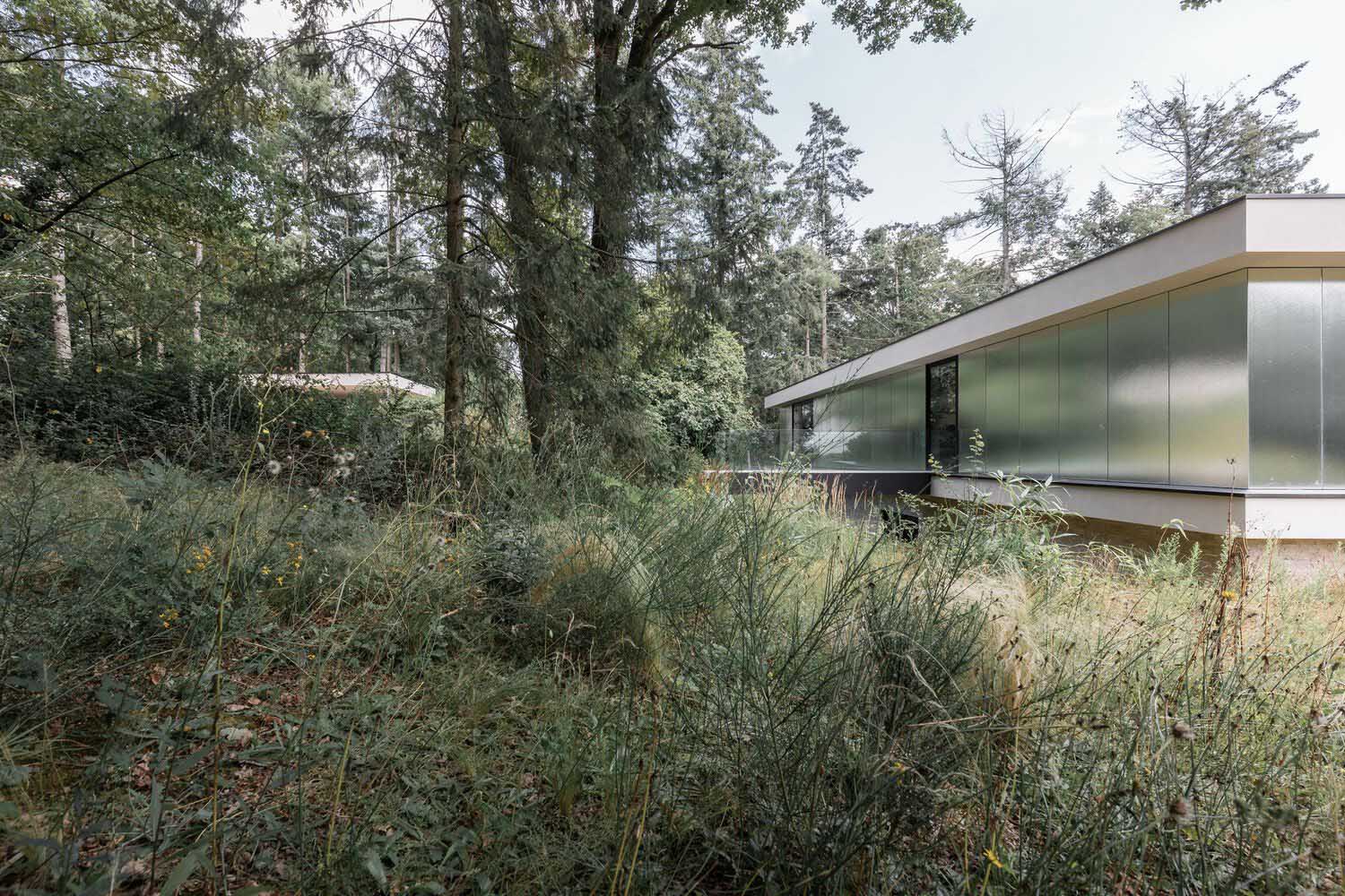 OPEN ARCHITECTES,別墅設計,比利時,森林景觀別墅,別墅設計案例,別墅設計方案,開放式別墅