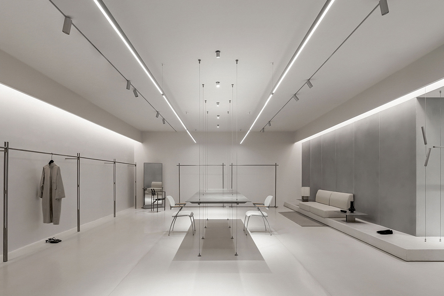精品店設計,服裝店設計,零售店設計,服裝店設計方案,服裝店設計案例,ECHO服裝店,商店設計,LISO空間設計事務所