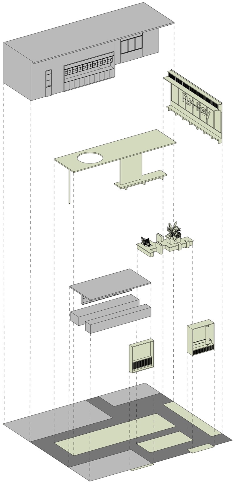 餐廳設計,休閑餐廳設計,快餐店設計,餐廳設計案例,餐廳設計方案,餐廳裝修,上海Fun-hey餘歡泰餐廳,上海,另外建築