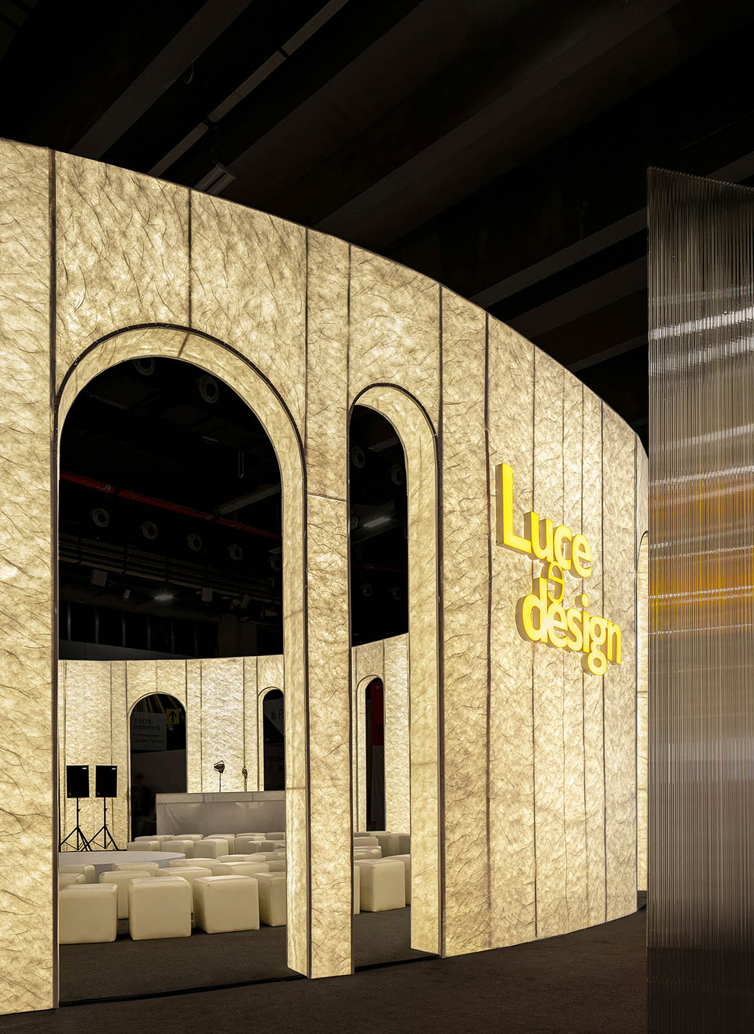 展會展廳設計,展會展覽空間設計,展廳設計,靈光永不消逝-廣州國際照明展覽會設計美學空間,廣州國際照明展覽會,廣州,燈光照明展廳設計