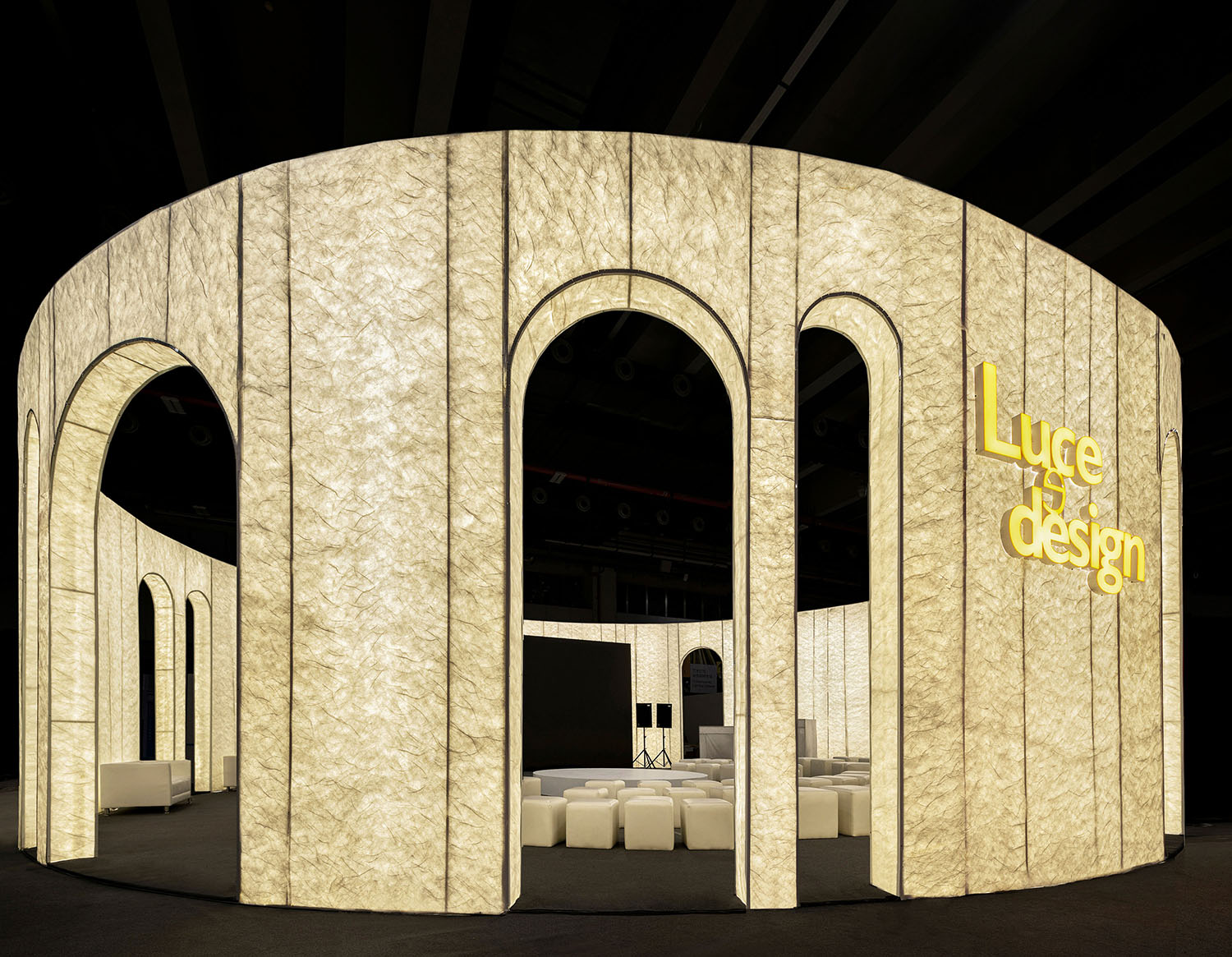 展會展廳設計,展會展覽空間設計,展廳設計,靈光永不消逝-廣州國際照明展覽會設計美學空間,廣州國際照明展覽會,廣州,燈光照明展廳設計