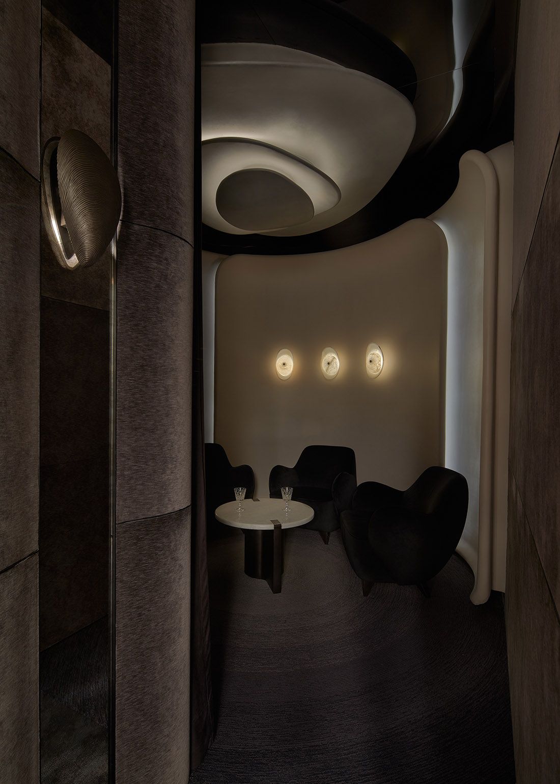 餐廳設計,餐廳設計案例,餐廳設計方案,法式餐廳設計,餐廳裝修,奶油風,休閑餐廳設計,餐廳改造,北京BLACKSWAN黑天鵝法餐廳,北京,召禾設計