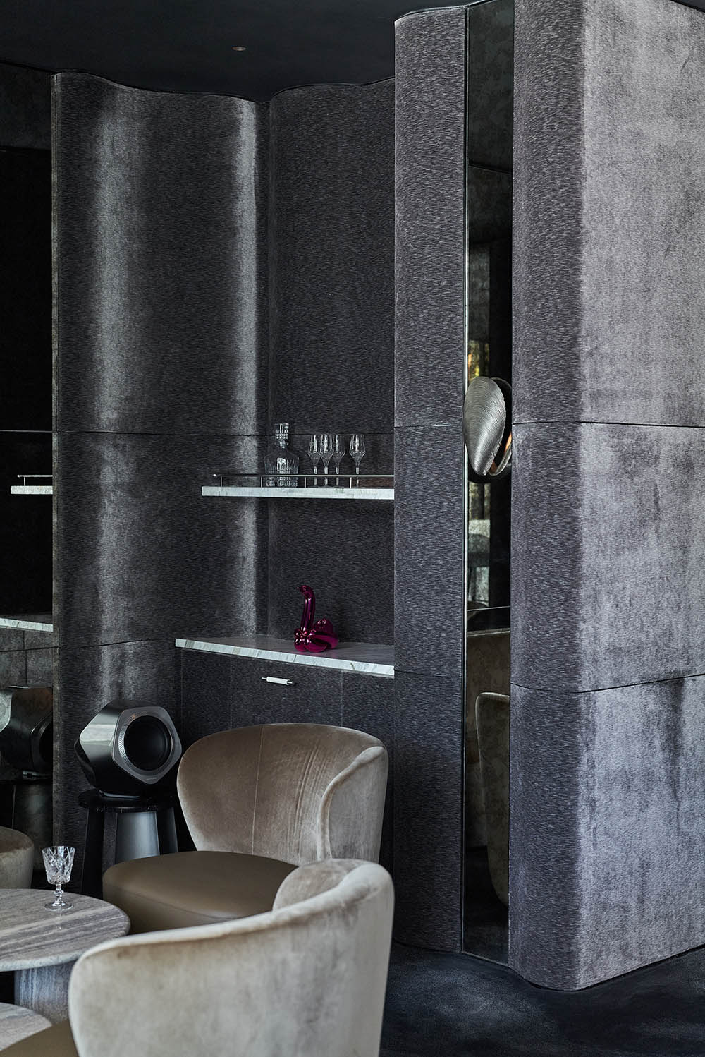 餐廳設計,餐廳設計案例,餐廳設計方案,法式餐廳設計,餐廳裝修,奶油風,休閑餐廳設計,餐廳改造,北京BLACKSWAN黑天鵝法餐廳,北京,召禾設計