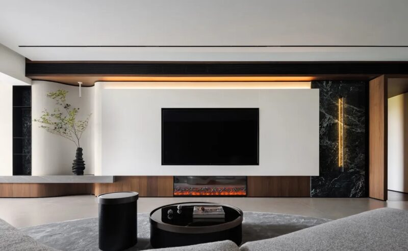 積木空間設計 | 190㎡,廣東揭陽大平層-框景如畫 自然美學