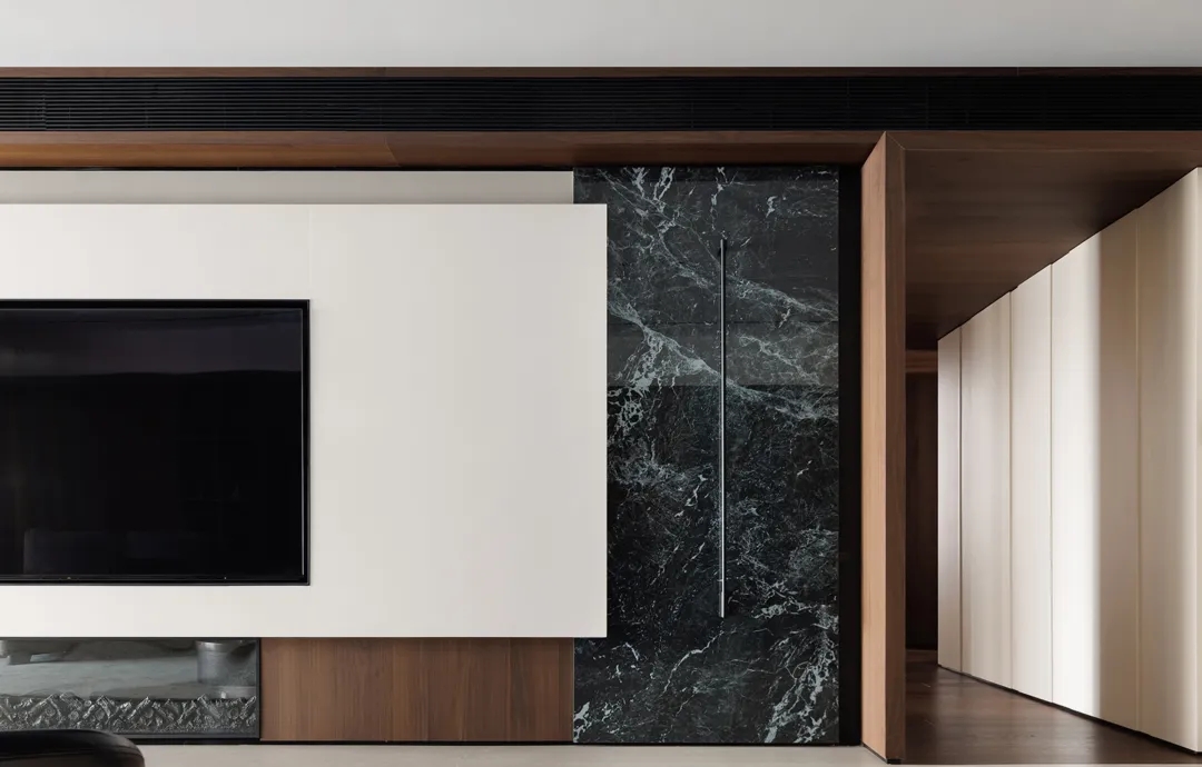 大平層設計,190㎡,大平層裝修,微水泥,大平層設計案例,大平層設計方案,現代風格大平層設計,廣東揭陽大平層框景如畫自然美學,廣東揭陽,積木空間設計