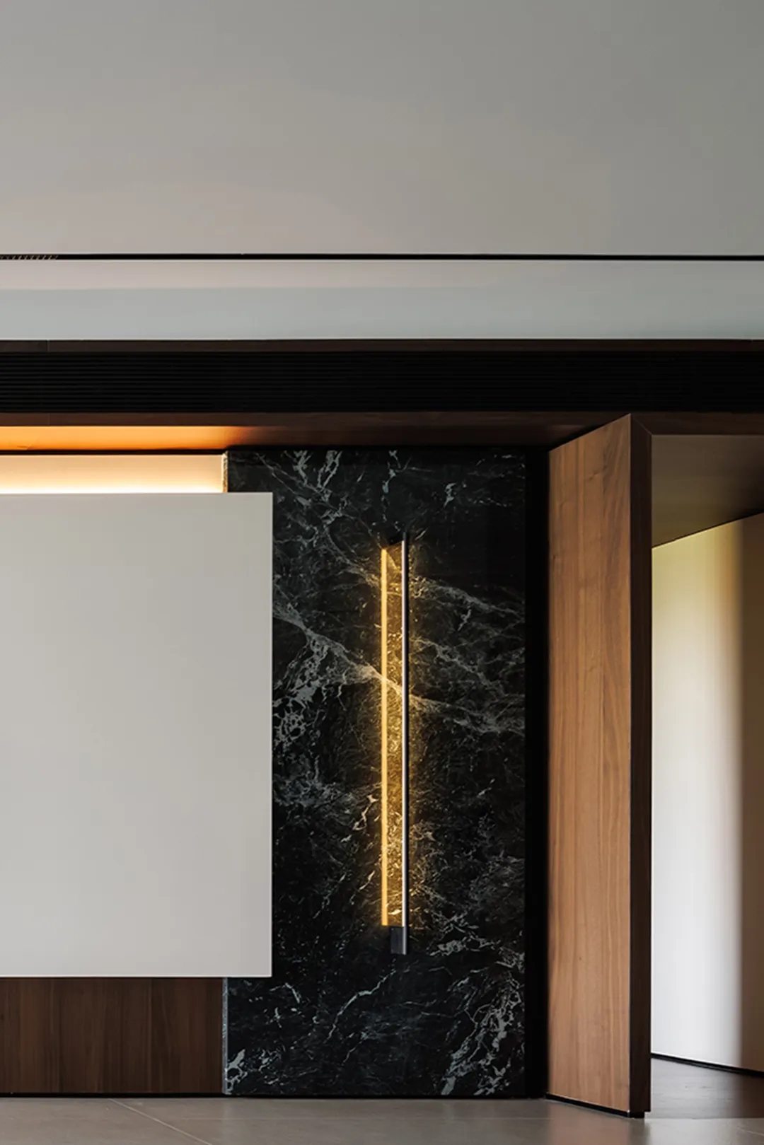 大平層設計,190㎡,大平層裝修,微水泥,大平層設計案例,大平層設計方案,現代風格大平層設計,廣東揭陽大平層框景如畫自然美學,廣東揭陽,積木空間設計