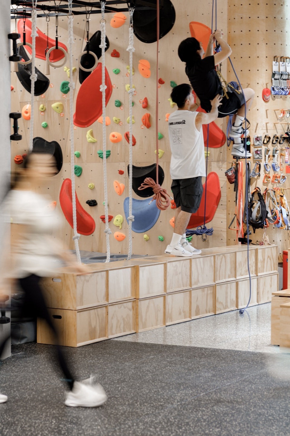 健身中心設計,運動空間設計,室內健身空間設計,健身房設計,健身房設計案例,深圳大象路書運動空間,深圳,753Studio,WATERGUY