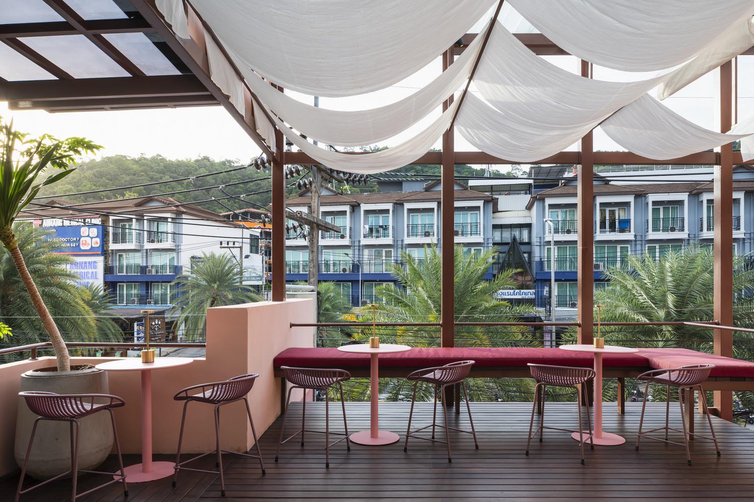 Sixseven Studio,餐廳設計,餐廳設計案例,餐廳設計方案,休閑餐廳,泰國,300㎡,Techo Vayo泰國美食餐廳,屋頂酒吧