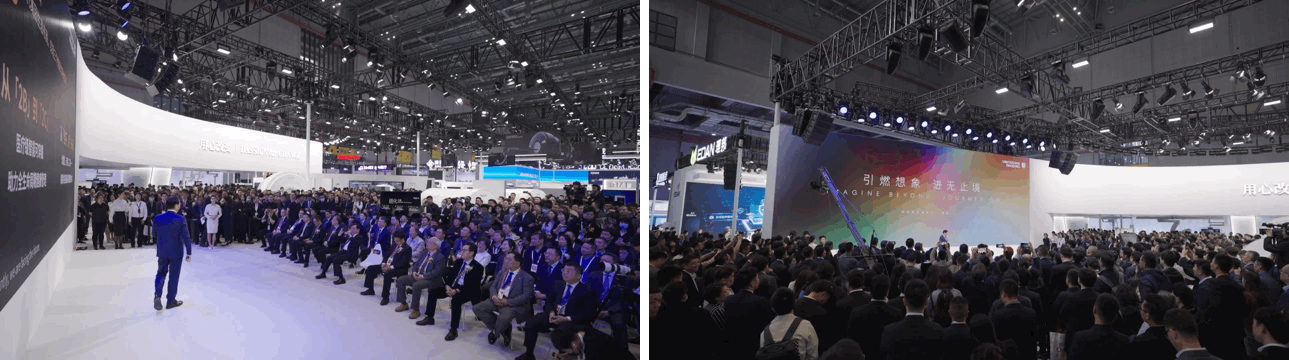 展會設計,展會展廳設計,產品展廳設計,展台設計,展會展台,上海聯影集團AI時代的未來醫學影像展台,上海,上海國家會展中心,E Studio壹所設計