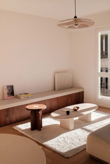 Romuald Fontaine Architecture|50㎡,法國巴黎溫馨原木色公寓改造