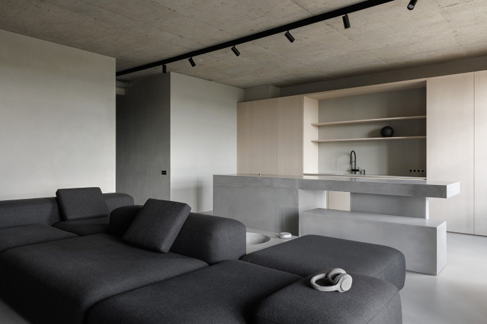 Vitaly Bitiev | 聖彼得堡,全開放式極簡主義公寓