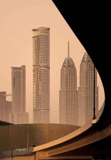 Pininfarina Architecture賓法建築 | 286.4米，迪拜超高住宅Iconic Tower