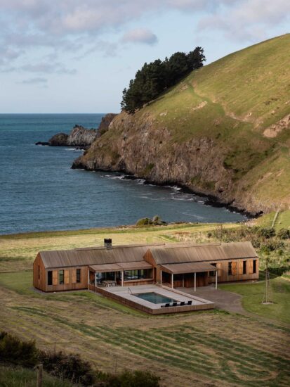 Patterson Associates | 新西蘭鴿子灣農場海景度假別墅