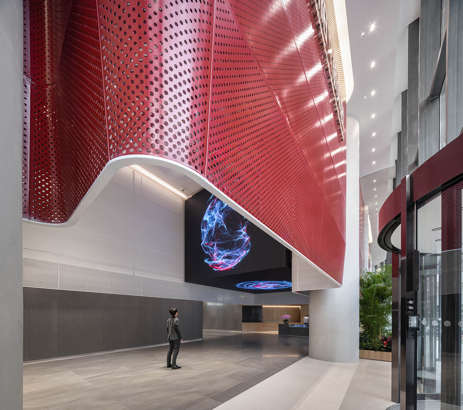 辦公大樓改造,外立麵改造,辦公室設計,大堂設計,樓梯設計,創意樓梯,昆泰大廈UIC創新中心,為創新而生-北京朝外UIC“立體峽穀”,北京,DUTS杜茲設計