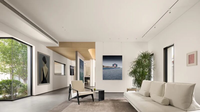 你的鵬友空間設計事務所 | 1100㎡,北京別墅-美術館裏的家