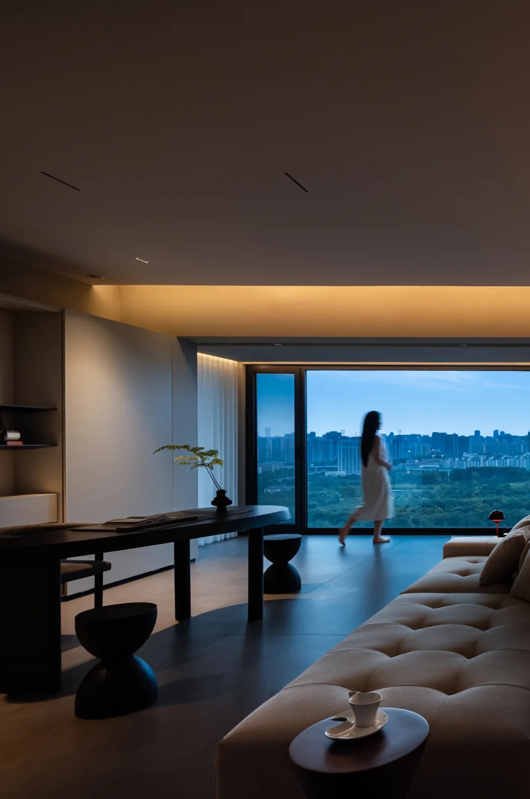 257㎡大平層,257㎡,大平層設計,現代風格大平層設計,超級大平層,大平層設計案例,大平層設計方案,合肥湖景大平層,合肥,如一建築設計