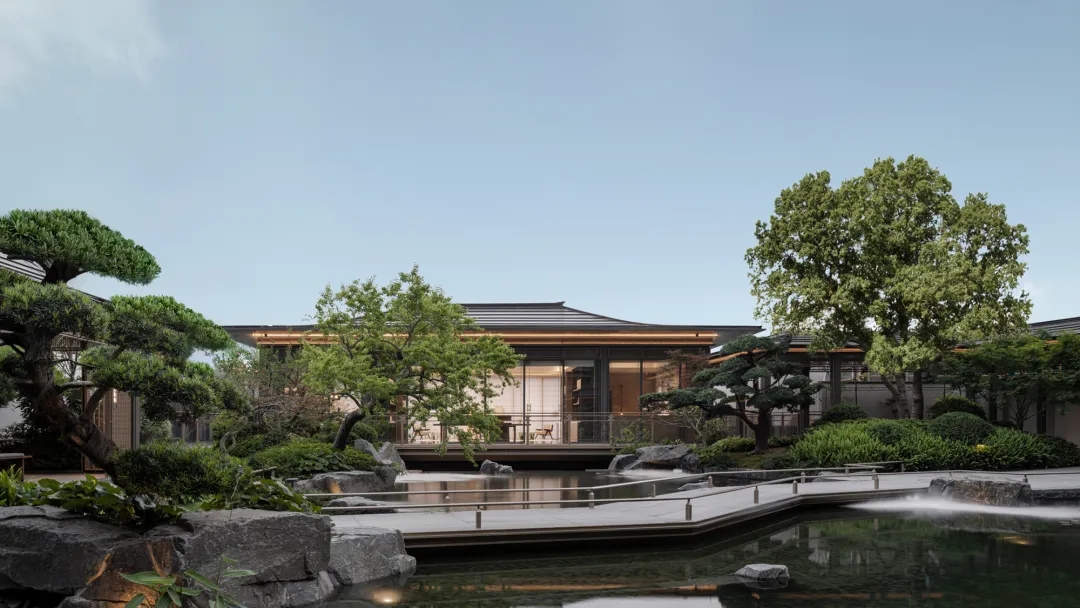 售樓處設計,營銷中心設計,售樓處設計案例,售樓處設計方案,銷售中心設計,現代風格售樓處設計,綠城售樓處,浙江麗水,浙江麗水綠城湖境雲廬·雲澗會客廳,春山秋水