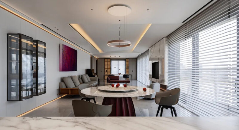 循光空間設計 | 420㎡，上海陸家嘴藝術大平層