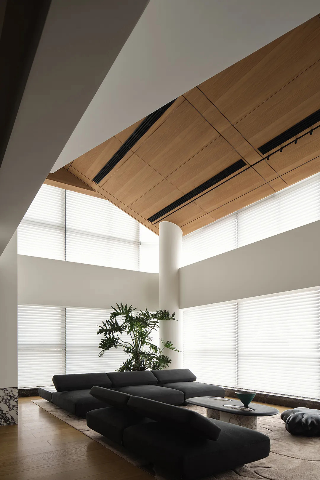 660㎡複式設計,660㎡,複式設計,現代風格複式設計,頂層複式,別墅設計,複式設計案例,複式設計方案,廣州頂層複式 雲下宓舍,廣州,張康設計師