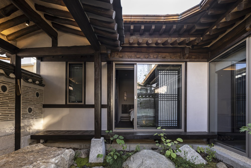 z-lab,度假酒店設計,酒店設計案例,民宿設計方案,韓屋民宿度假酒店,濟州島酒店,HANOK ESSAY NUHA,韓國度假酒店