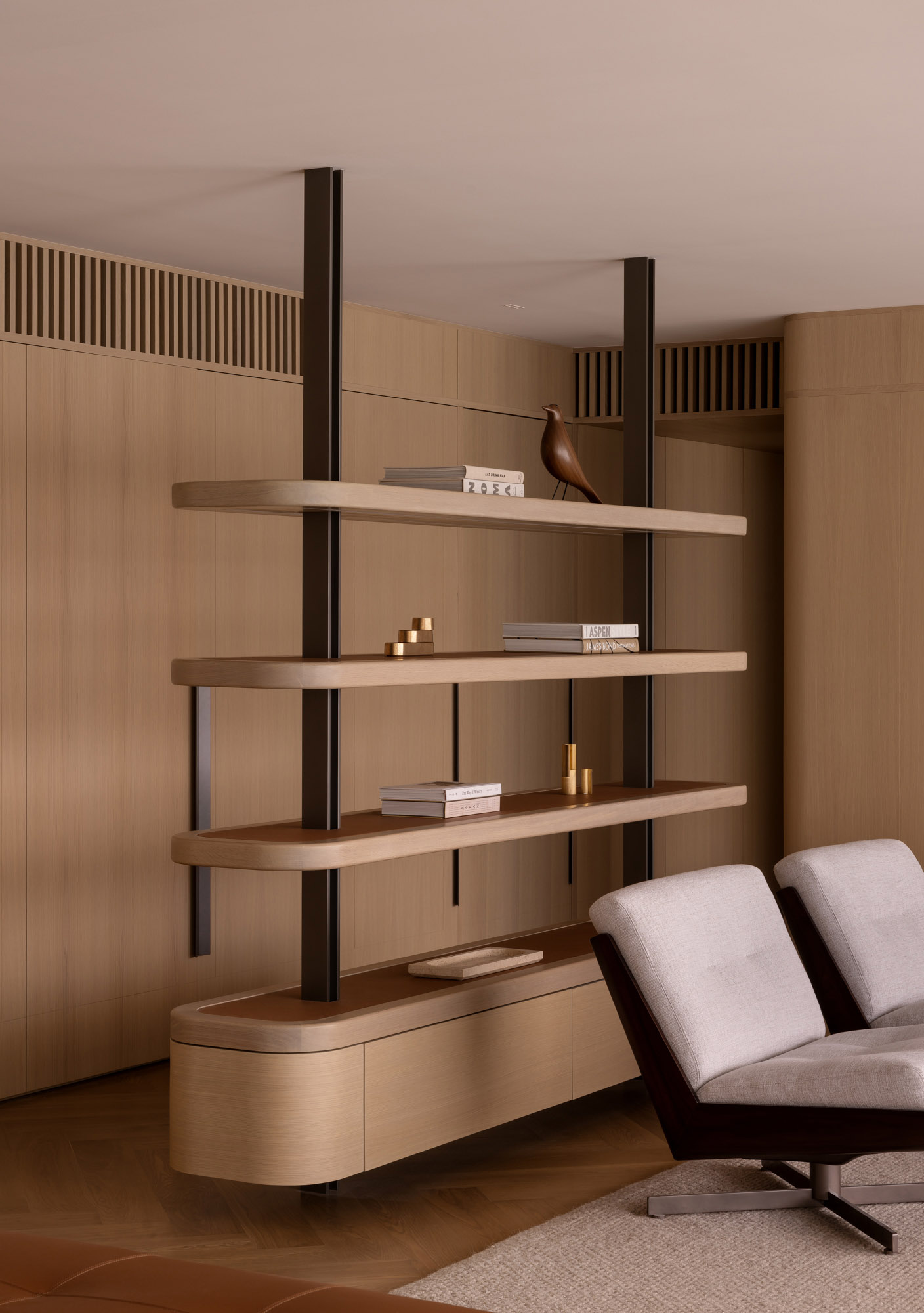 PAREDES DESIGN OFFICE,住宅設計,公寓設計案例,大平層設計方案,大平層設計,澳大利亞,悉尼,原木色