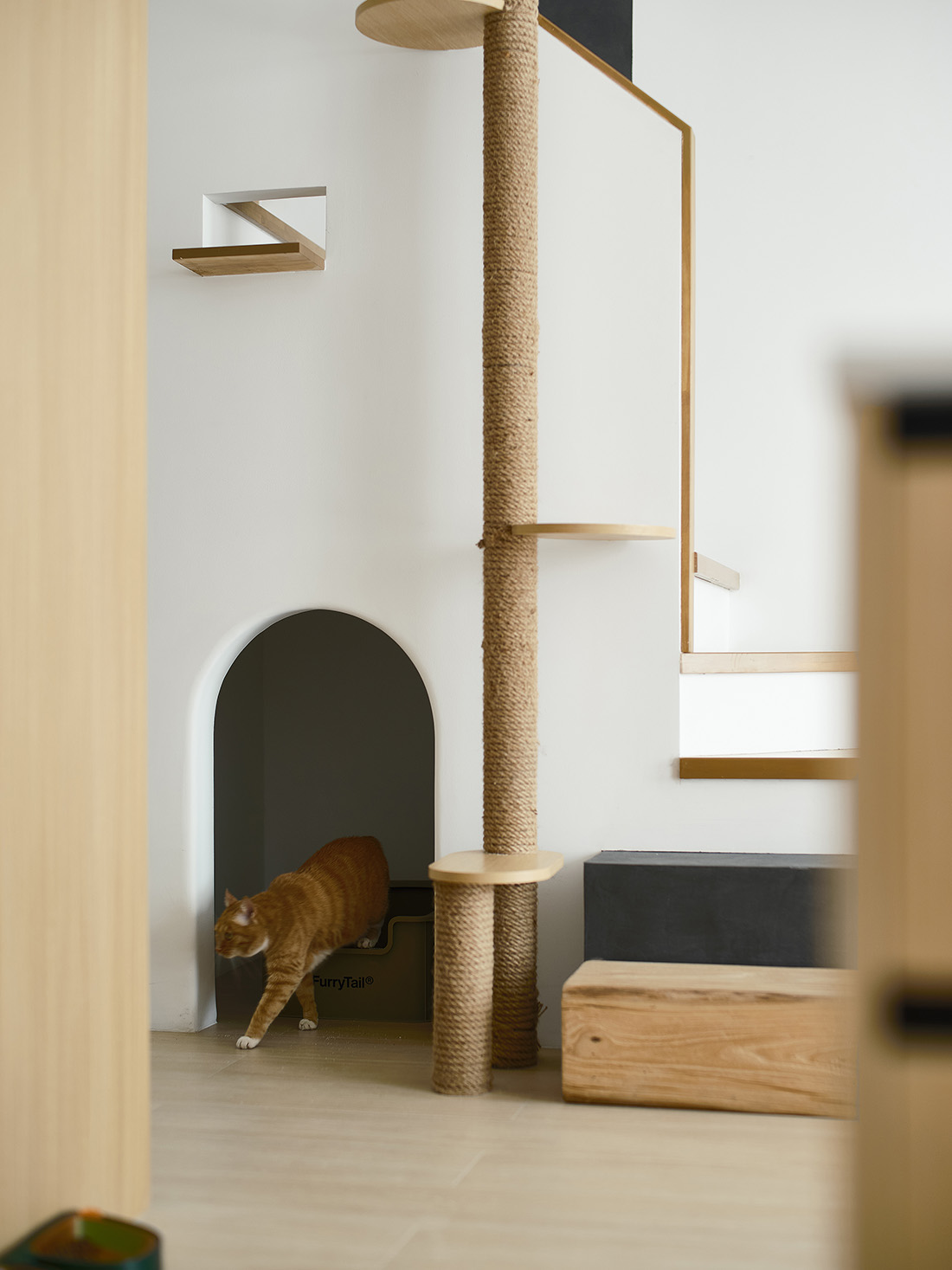 閣樓設計,閣樓複式設計,120㎡閣樓設計,120㎡,小戶型設計,公寓設計,住宅設計,閣樓設計案例,閣樓設計方案,甘肅武威閣樓公寓-隱西,木桃盒子設計