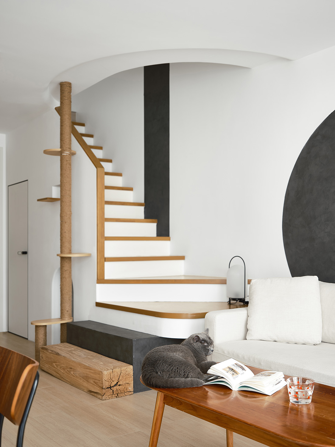 閣樓設計,閣樓複式設計,120㎡閣樓設計,120㎡,小戶型設計,公寓設計,住宅設計,閣樓設計案例,閣樓設計方案,甘肅武威閣樓公寓-隱西,木桃盒子設計