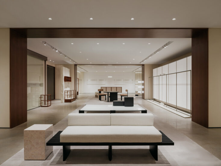 及上室內設計事務所|杭州ZOEM服裝展廳