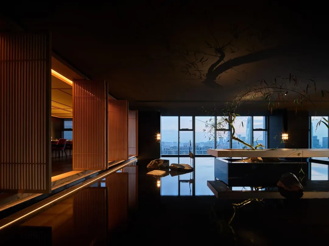 餐廳設計,高檔餐廳設計,日料餐廳設計,高端日料店,商務餐廳設計,餐廳設計案例,餐廳設計方案,日料店設計,鳴輝正本料理寧波東部店,寧波,李一設計師事務所,李一