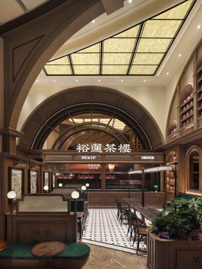 YEAP LAB | 西安萬象城裕蓮茶樓:在「博物館」裏體驗融合茶文化