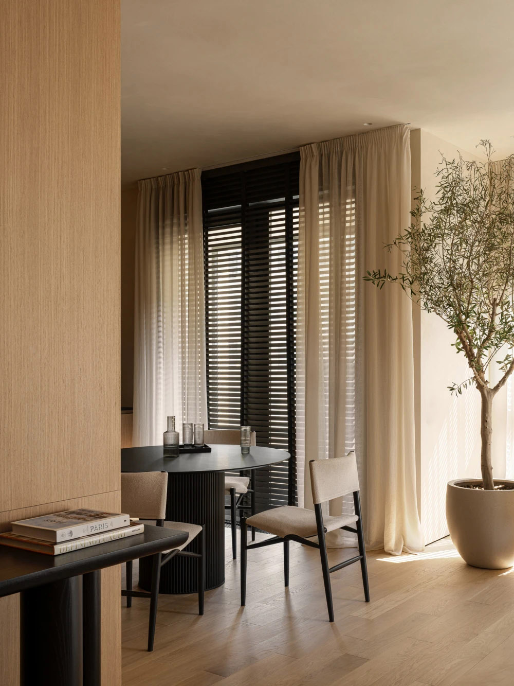 Daschamay Interiors,住宅設計,公寓設計案例,公寓設計方案,莫斯科,原木色