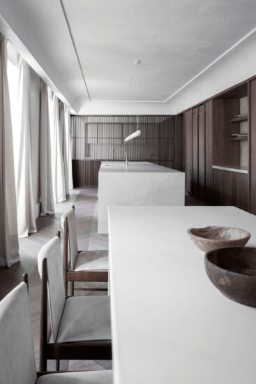 OOAA Architecture｜500㎡，西班牙馬德裏極簡主義頂層公寓改造