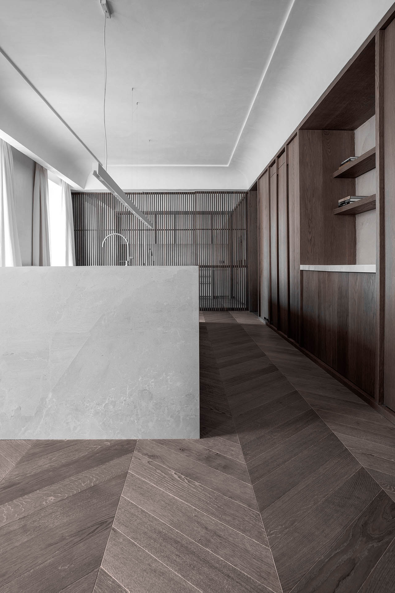 OOAA Architecture,住宅設計,頂層公寓設計案例,公寓設計方案,西班牙,馬德裏,極簡風格,公寓改造,極簡主義