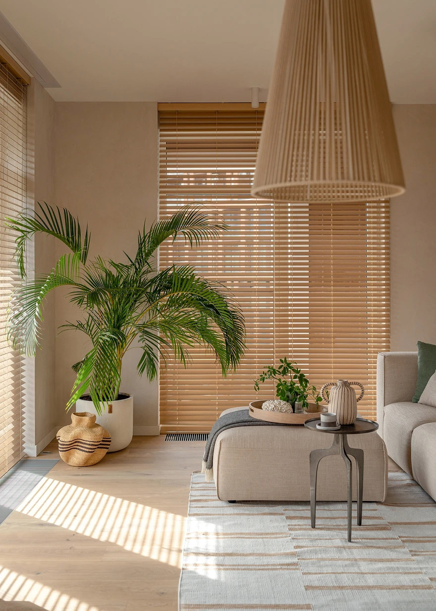 Nikita Kozlov,住宅設計,公寓設計案例,公寓設計方案,索契,原木色,度假風公寓