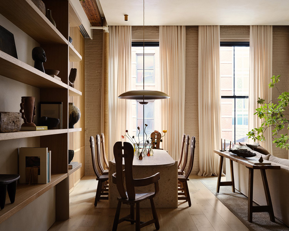 ember-studio,閣樓公寓,閣樓設計案例,閣樓設計方案,紐約,侘寂風格,Wabi-Sabi